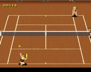 une photo d'Ã©cran de Super Tennis sur Nintendo Super Nes